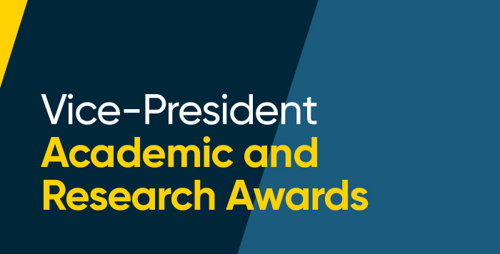 Vice president academic awards web tile
