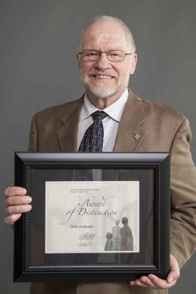 Chris Andersen, 2015 award recipient