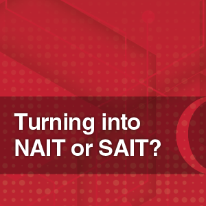 Is GPRC turning into NAIT or SAIT?