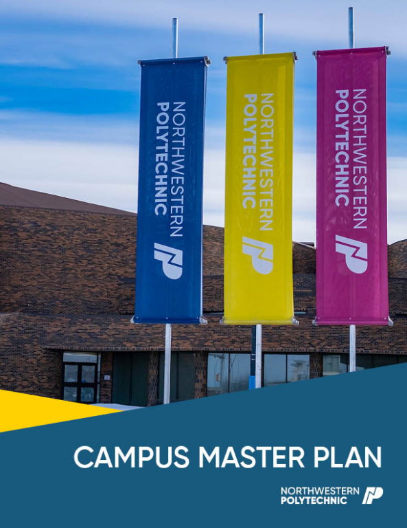 Cover of the Campus Master Plan