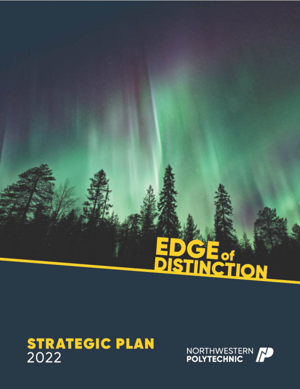 Cover of the strategic plan booklet
