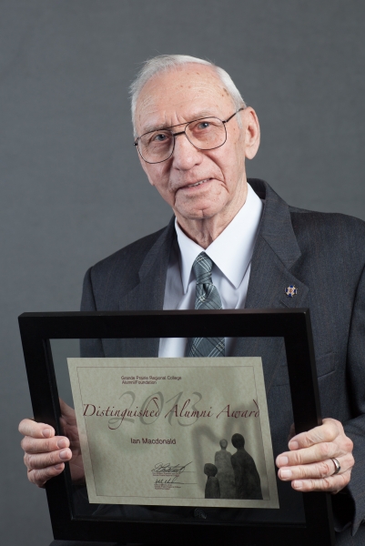 Ian MacDonald, 2013 award recipient