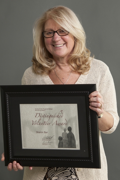 Sharron Barr, 2015 award recipient