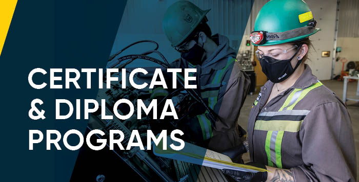 Certificates and Diploma Programs Offered