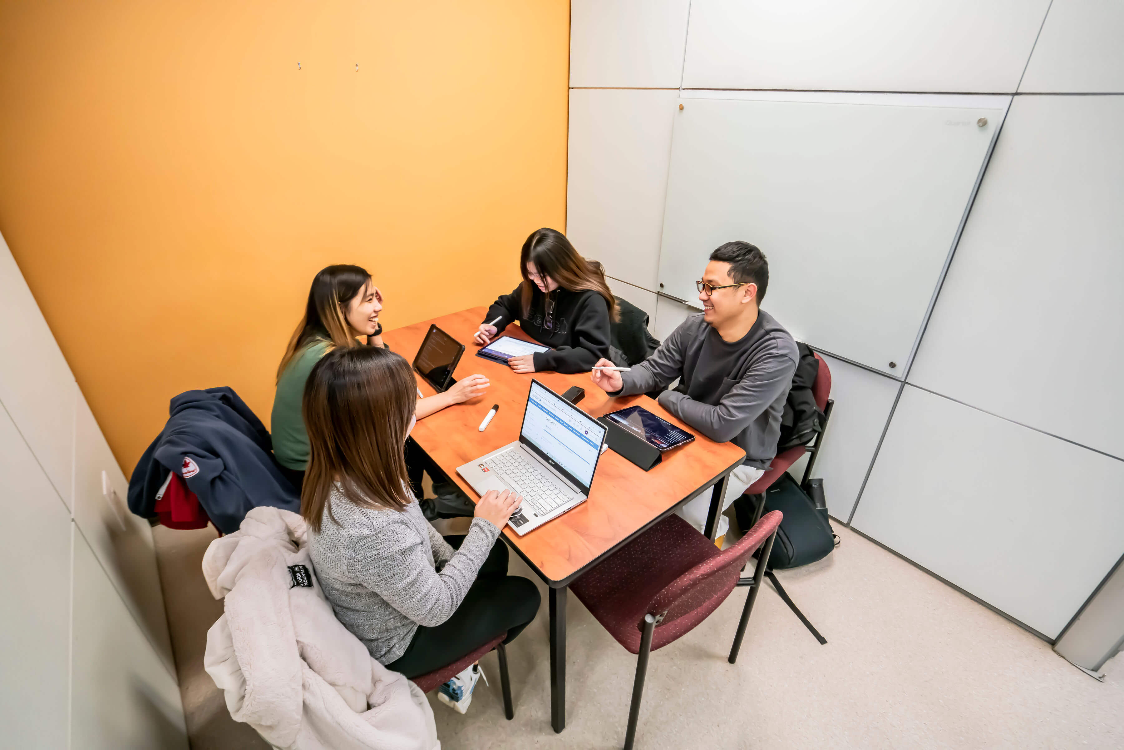 Students Studying