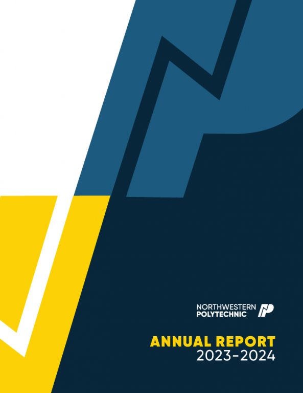 Cover of the 2023-24 Annual Report 