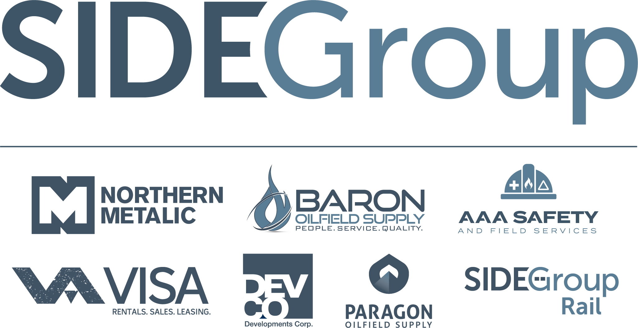 Side Group and subsidiaries logos