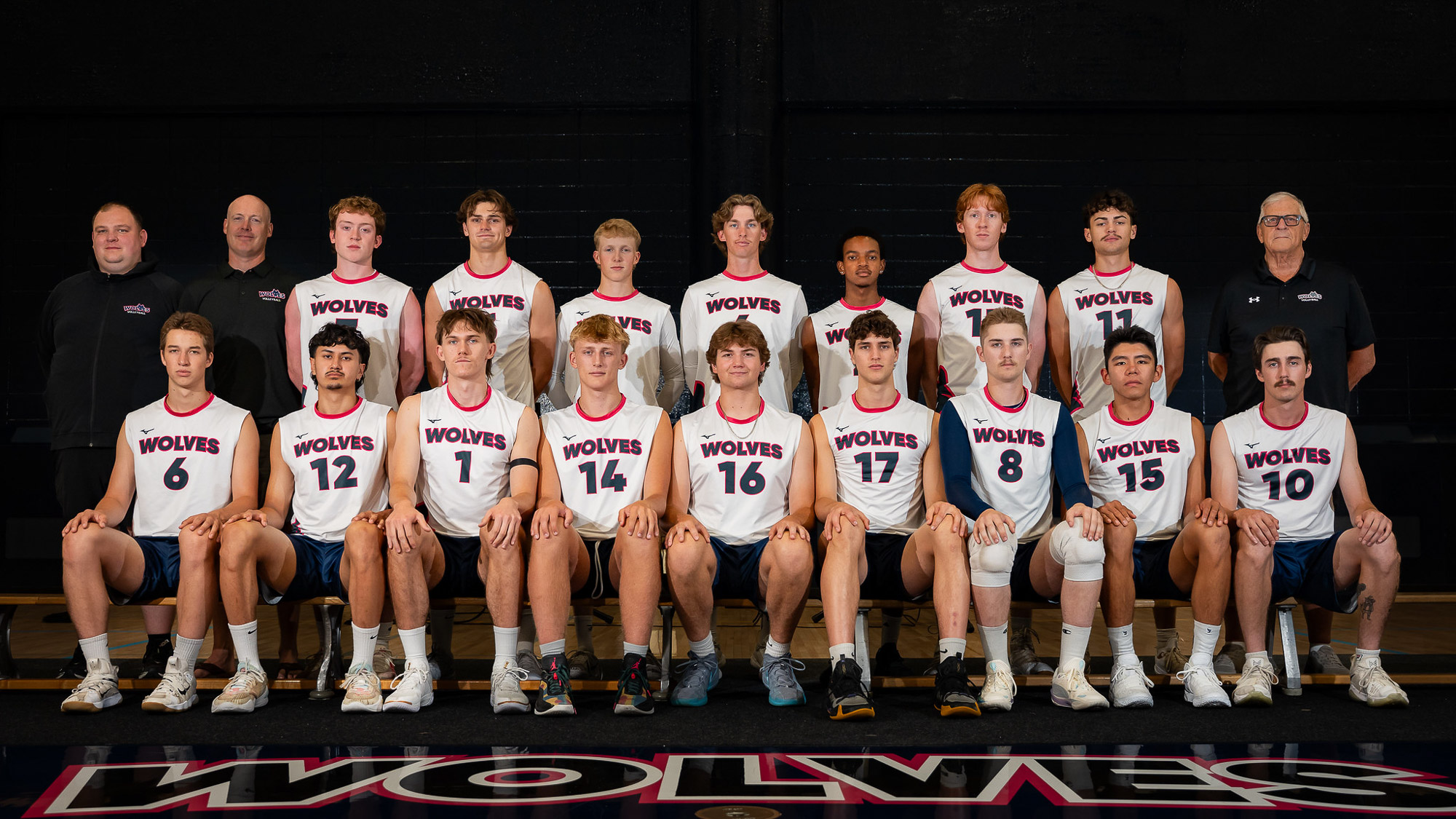 2025-26 men's volleyball, team photo
