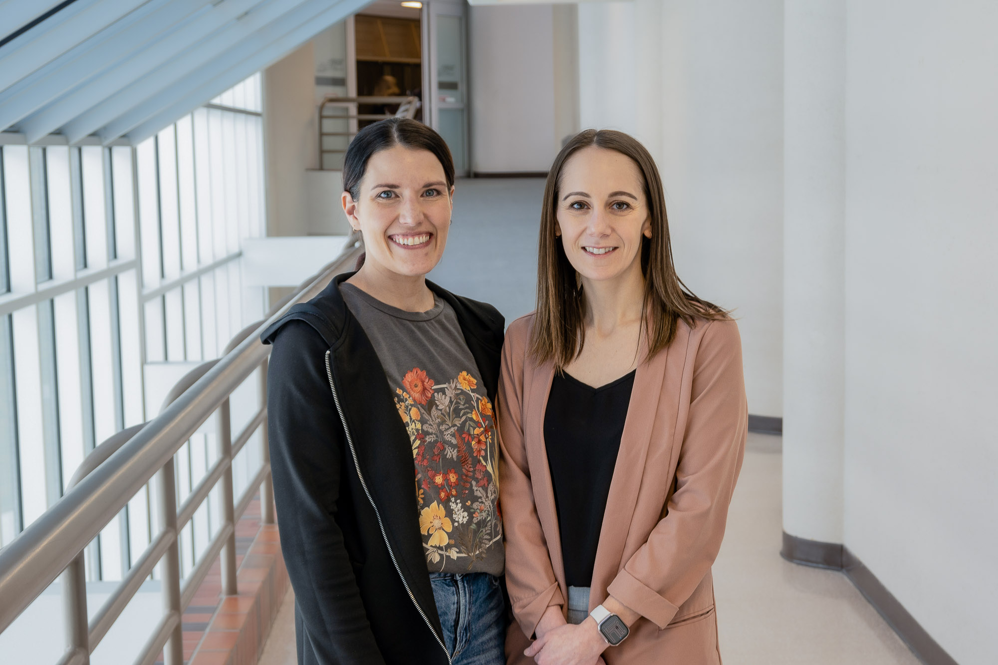 Lorelle Warr and Dr. Brye McMorran, instructors and researchers at NWP.