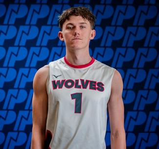 Official headshot of men's volleyball player Jeremy Kriletich