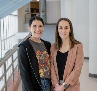 Lorelle Warr and Dr. Brye McMorran, instructors and researchers at NWP.