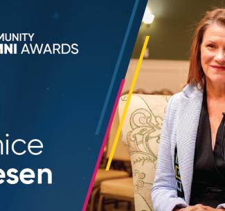 Eunice Friesen, Board of Governors Distinguished Innovation Leadership Award recipient.