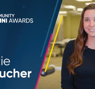 Katie Gaucher, Young Entrepreneur Award recipient.
