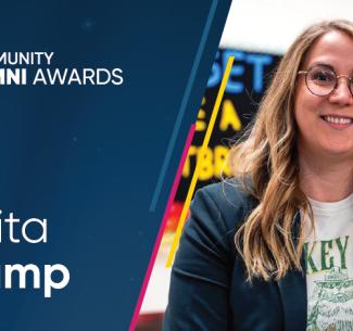 Nikita Stamp, Indigenous Community Impact Award recipient.