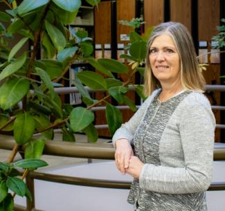 NWP Library Technician Katalin Ormay