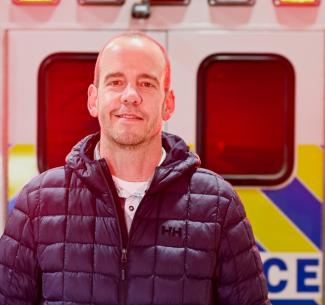 NWP Chair of Department of Emergency Services Luke Umble