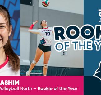 Katie Nashim Honoured as 2022-23 ACAC Women’s Volleyball North Rookie of the Year.