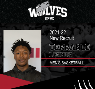 GPRC Wolves Men's Basketball recruit, Terrance Lennox.