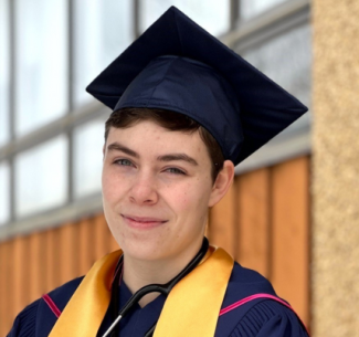 2024 Fairview Valedictorian Alex Zinman