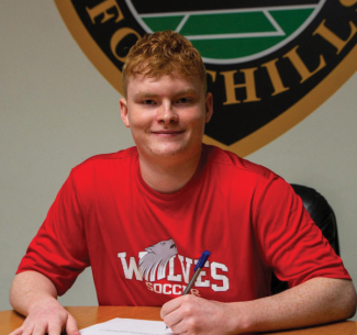 Men's Soccer recruit, Nick Sheasgreen.