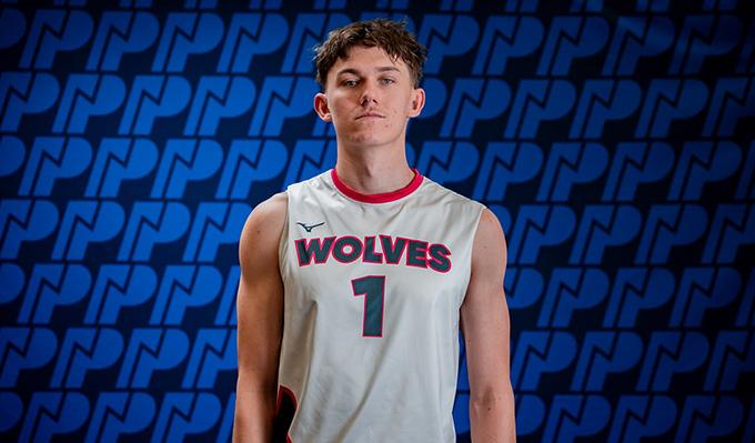 Official headshot of men's volleyball player Jeremy Kriletich