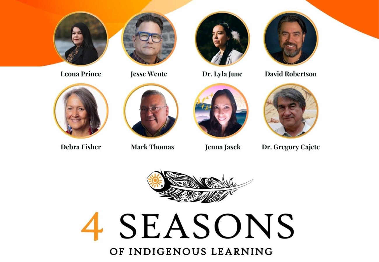4 Seasons of Indigenous Learning poster