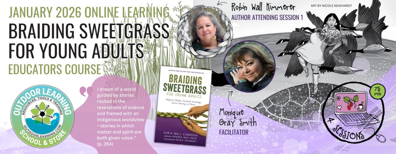 Braiding Sweetgrass poster