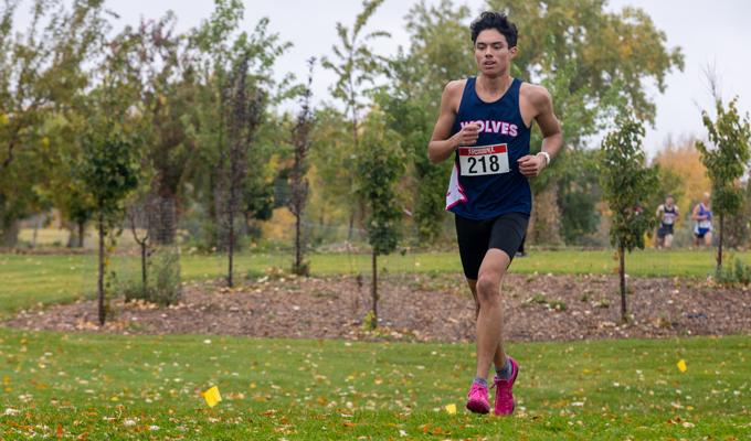 Colton Michel, Wolves XC Running athlete