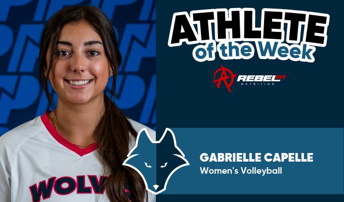 Athlete of the Week: Gabrielle Capelle