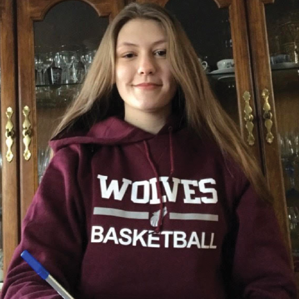Wolves Women's Basketball recruit, Brooke Forsyth.