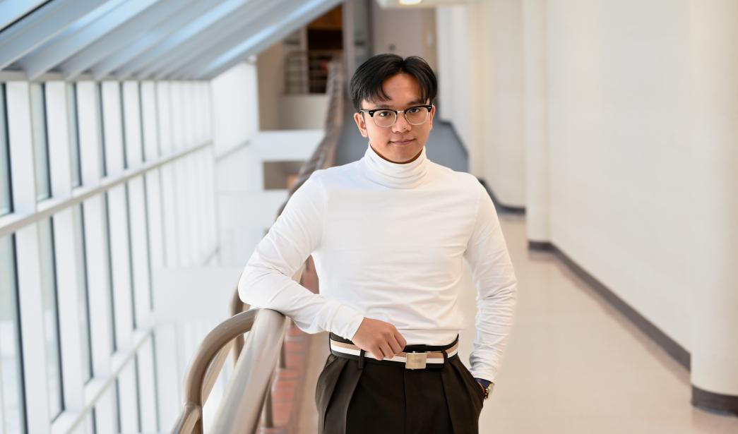 NWP Staff and Student Jerrell Agunias