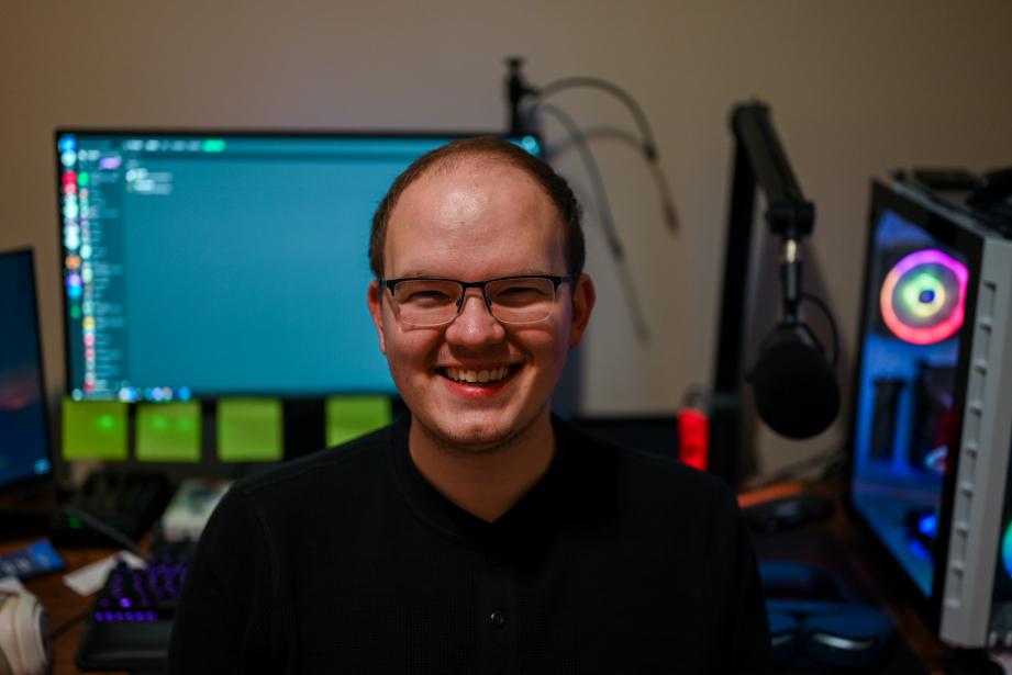 Computer Systems Technology Diploma student, Joel Beaulieu