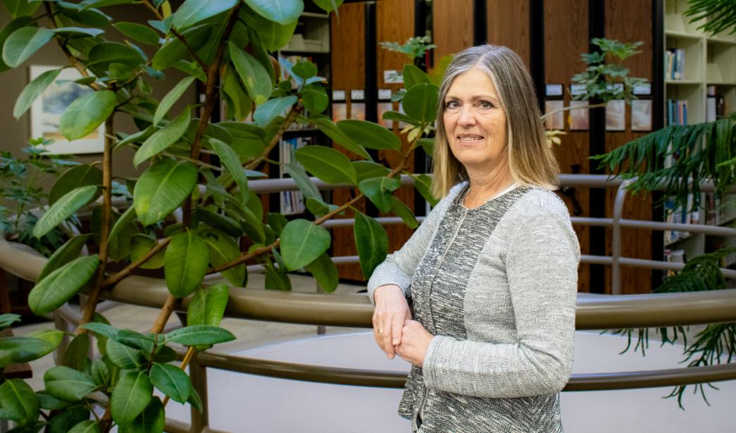 NWP Library Technician Katalin Ormay