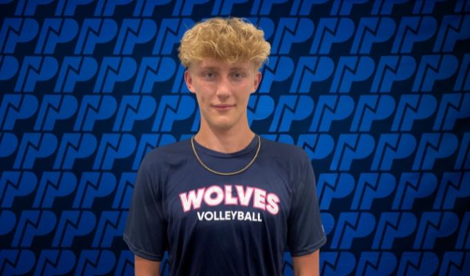 Lincoln Fehr, 2025-26 Men's Volleyball recruit.