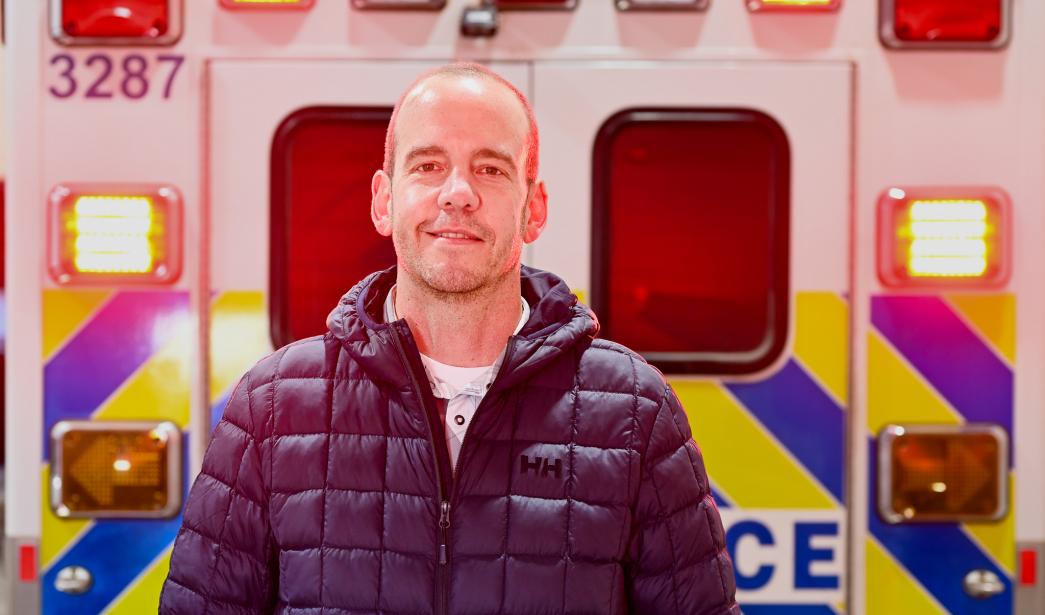 NWP Chair of Department of Emergency Services Luke Umble