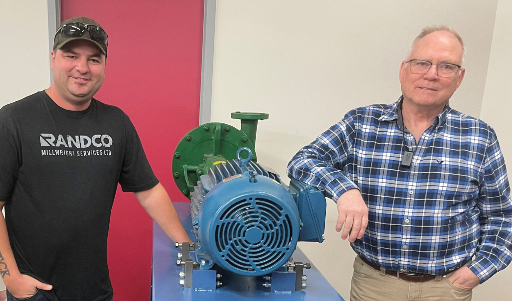 Randco Millwright Services Ltd. donation enhances training experience.