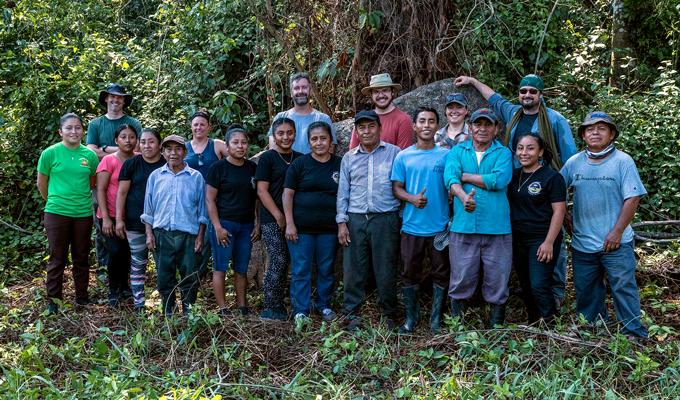 Dr. Morton and the research team