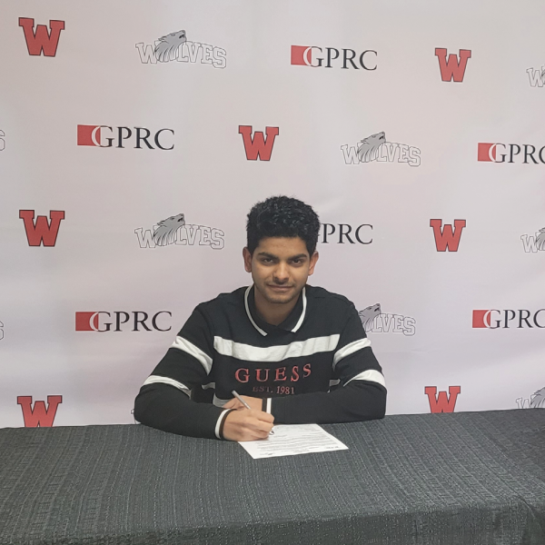 Wolves Men's Soccer recruit, Daksh Deep Singh.