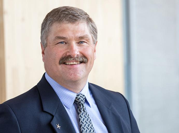Headshot of Dr Terry Kowalchuk, NWP's, Provost and Vice President Academic