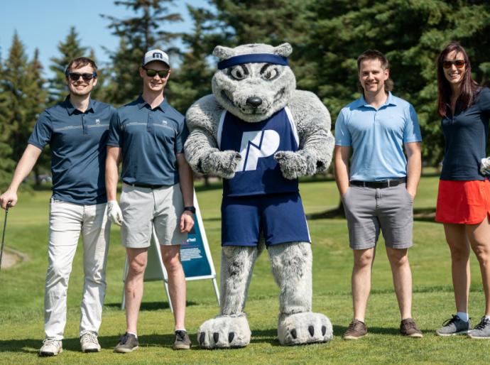 Golfers at the 2023 Northwestern Classic