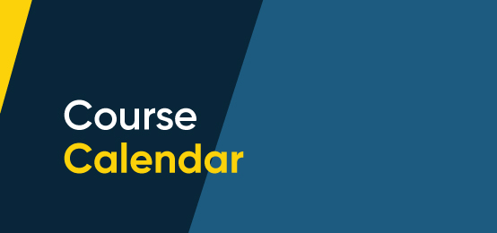 View Continuing Education course calendar